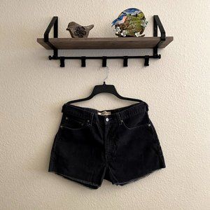 Levi's 505 Regular Fit Grey Corduroy Shorts